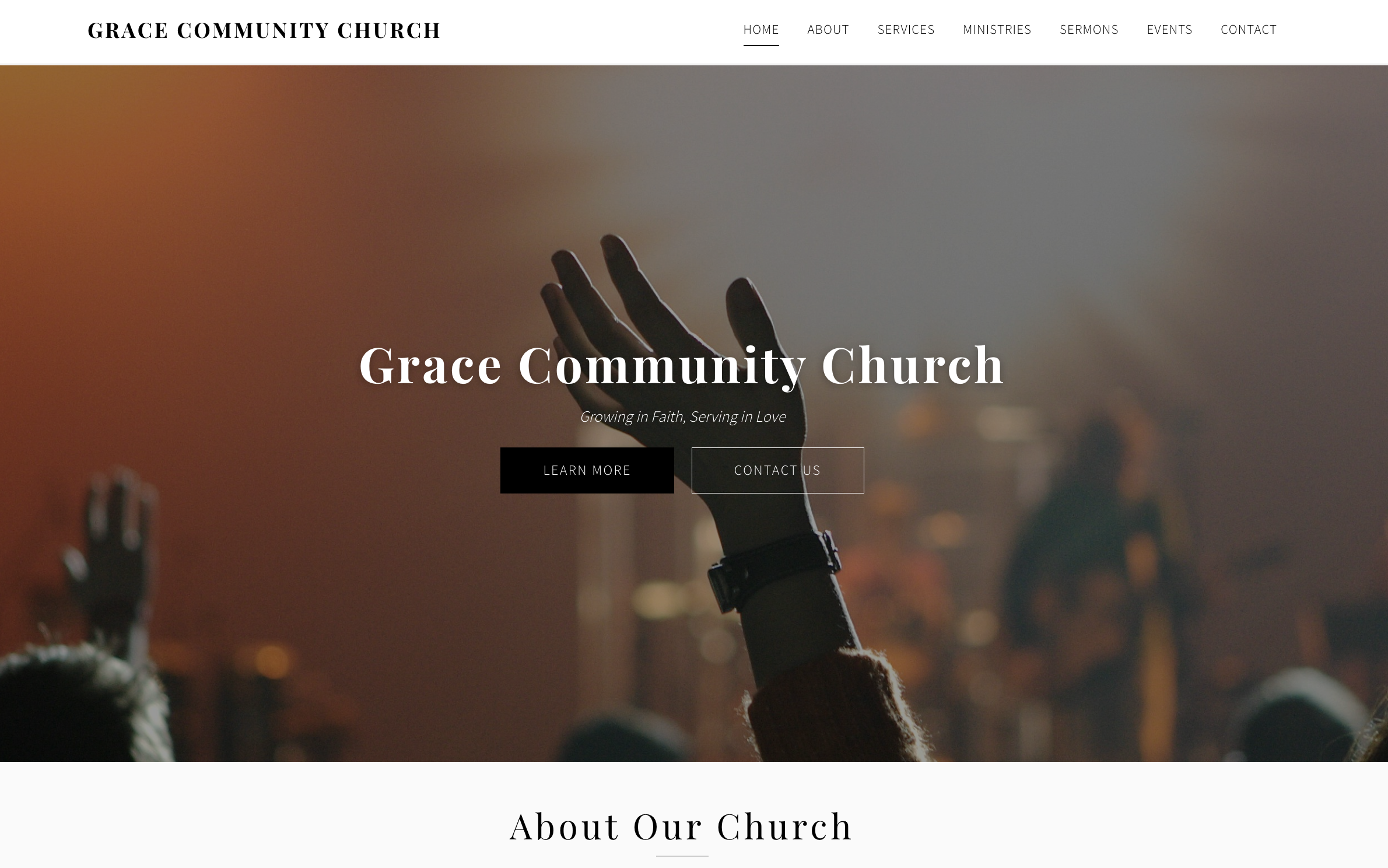 Church Sample Site